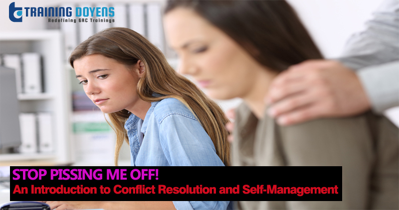 Live Webinar on An Introduction to Conflict Resolution and Self-Management